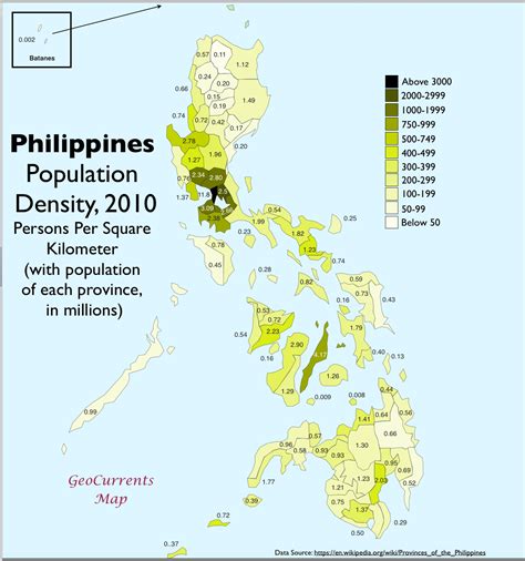 Population of the Philippines 1800.
